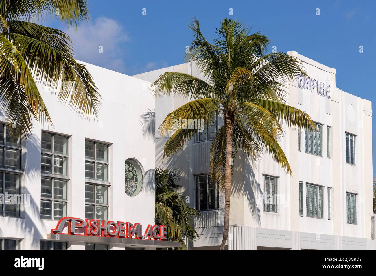 United States, Florida, Miami, Miami Beach, Empire Hotel in the Art