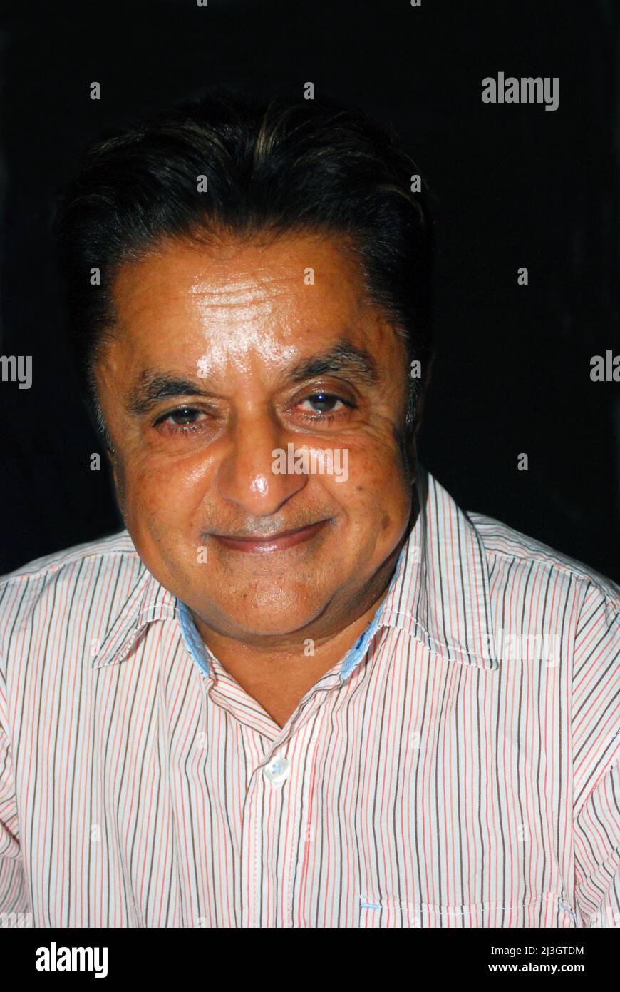 Kenyan-British TV & film actor, puppeteer, & stuntman Deep Roy (Gurdeep Roy). Known for playing the Oompa-Loompas, Star Trek, The X-Files, Doctor Who. Stock Photo