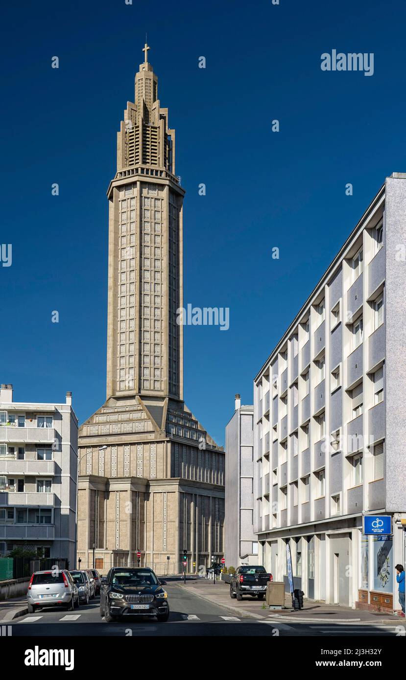 France seine maritime le havre auguste perret architecture saint