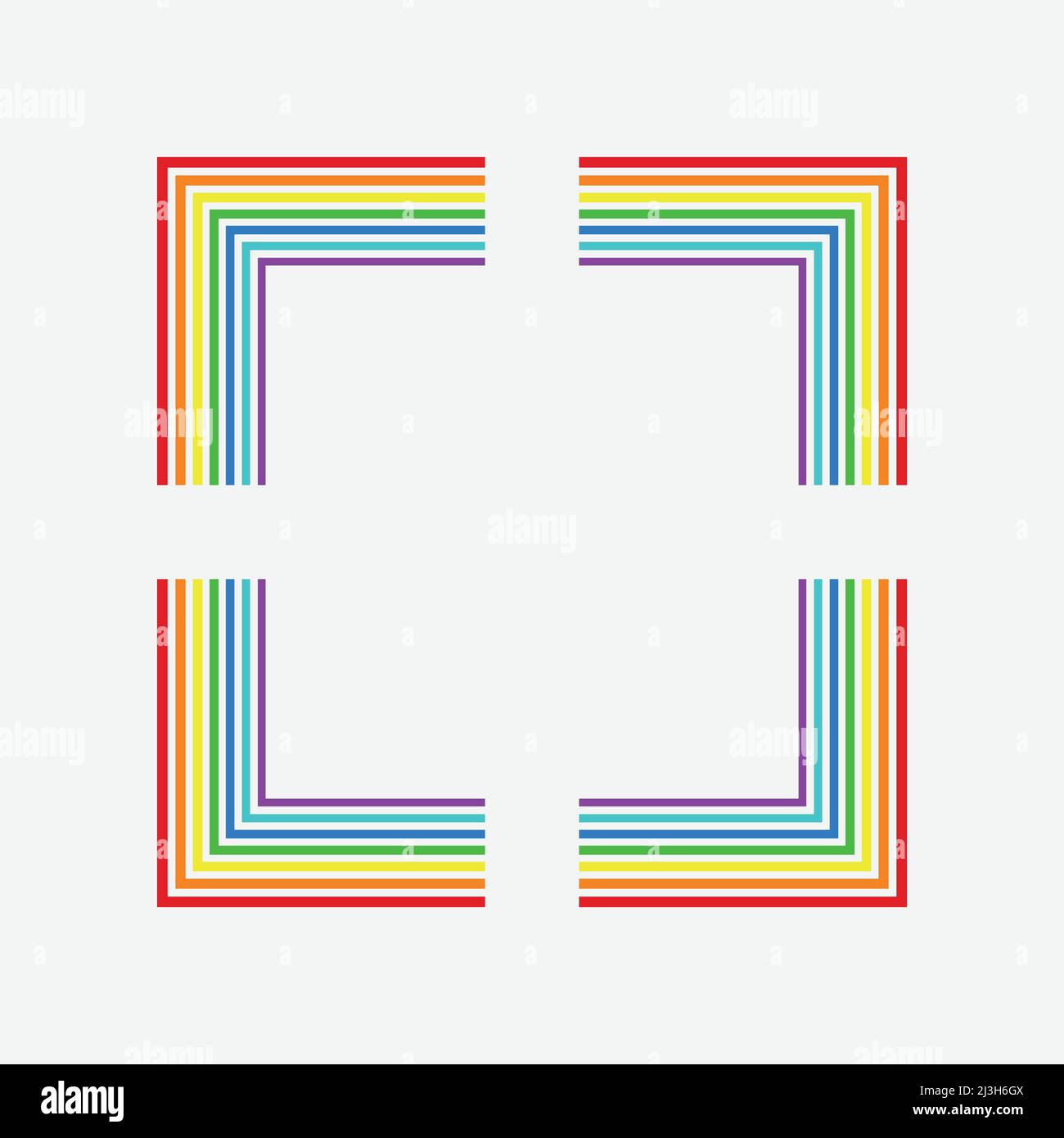 Rainbow abstract background Stock Vector Image & Art - Alamy