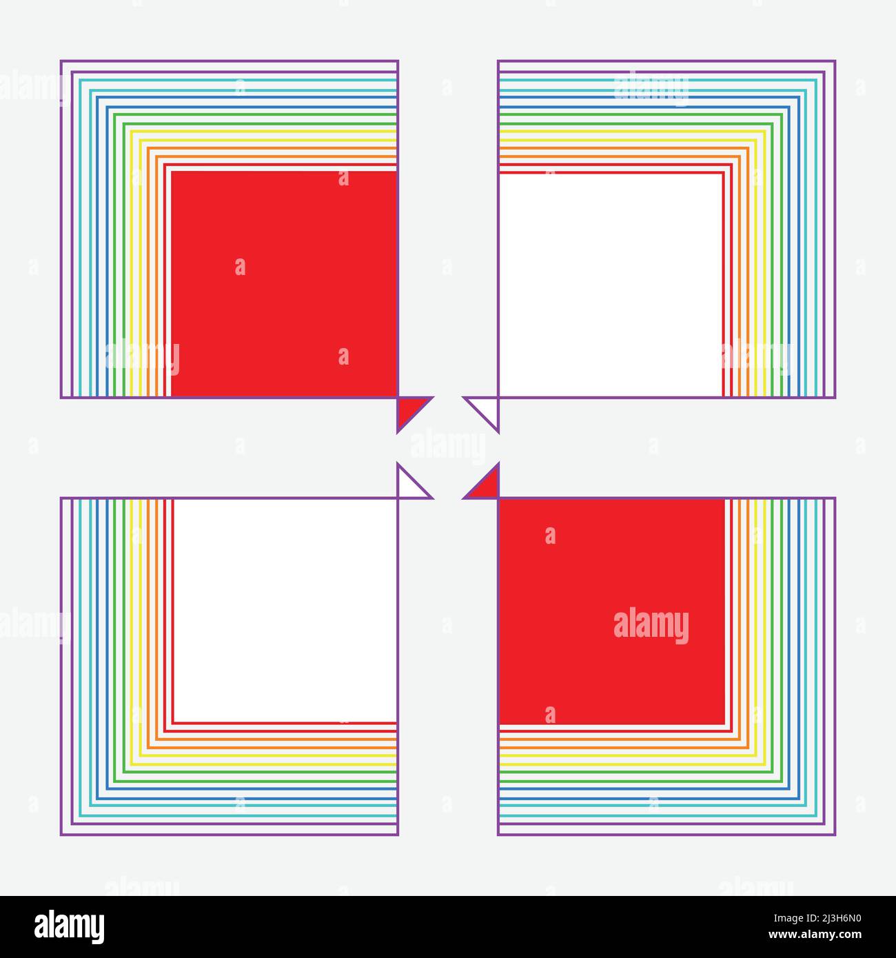 Rainbow abstract background Stock Vector Image & Art - Alamy