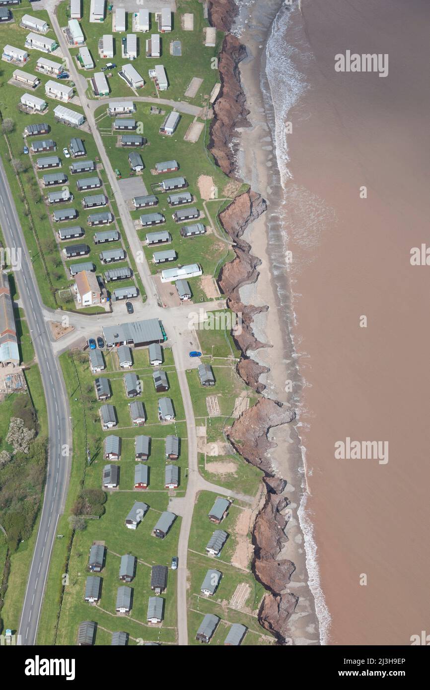 Caravan coastal erosion hi-res stock photography and images - Alamy