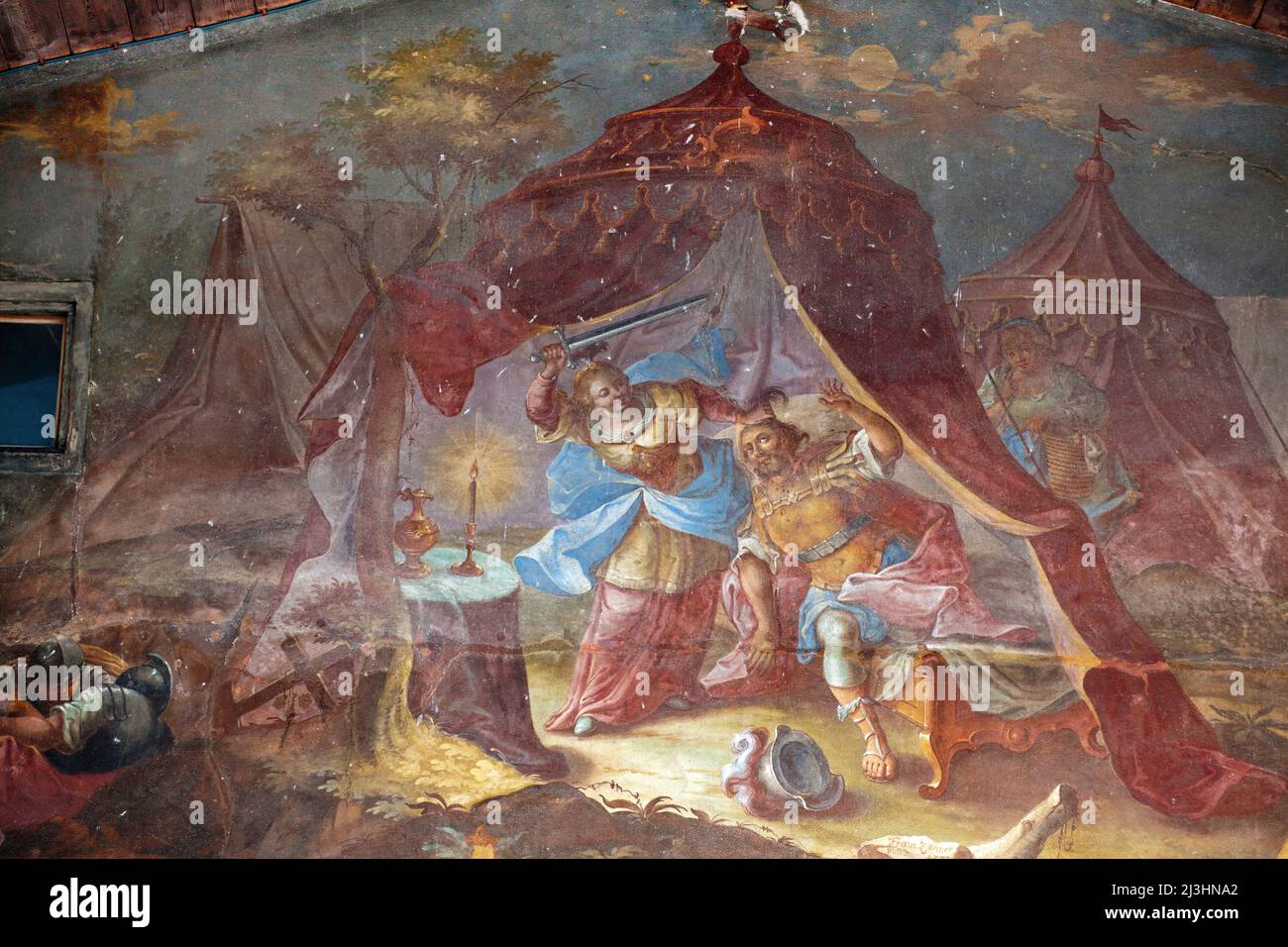 Judith Scene Beheading scene judith and holofernes hi-res stock photography and ...
