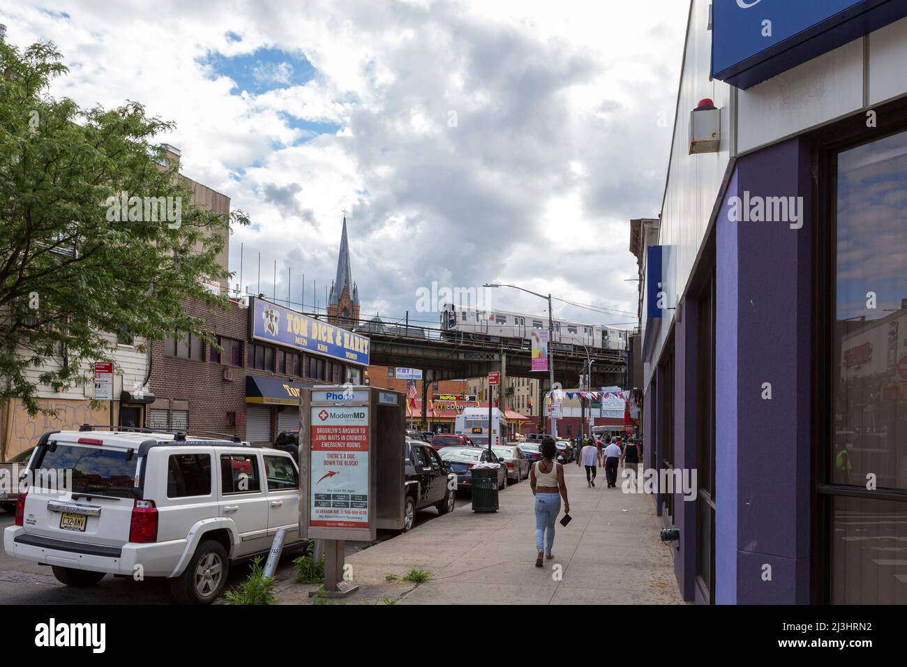 Southside, New York City, NY, USA Stock Photo - Alamy