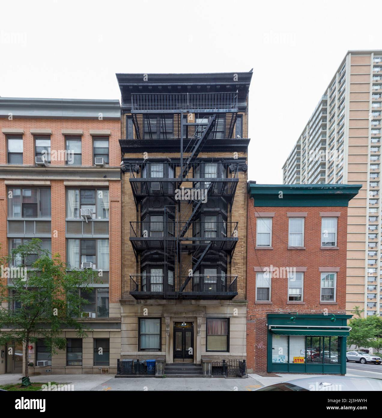Typical Buildings Brooklyn Heights, New York City, NY, USA, Typical Buildings in Lower ...