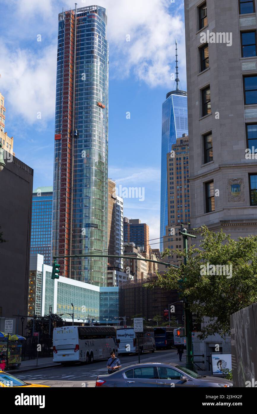 BATTERY PL/Washington Street, New York City, NY, USA, One world tower