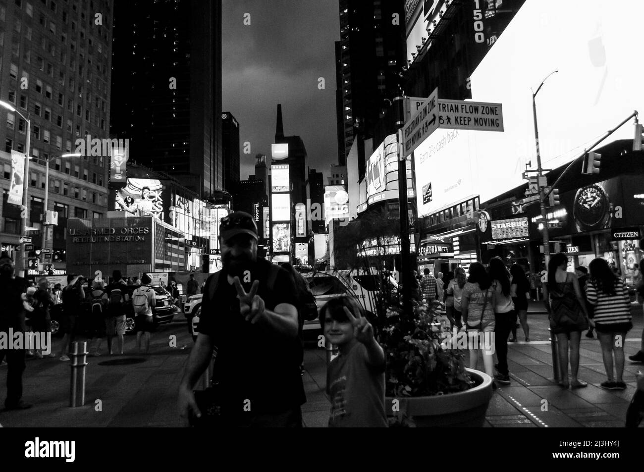 TIMES SQ - 42 ST, New York City, NY, USA, Street Scene Stock Photo