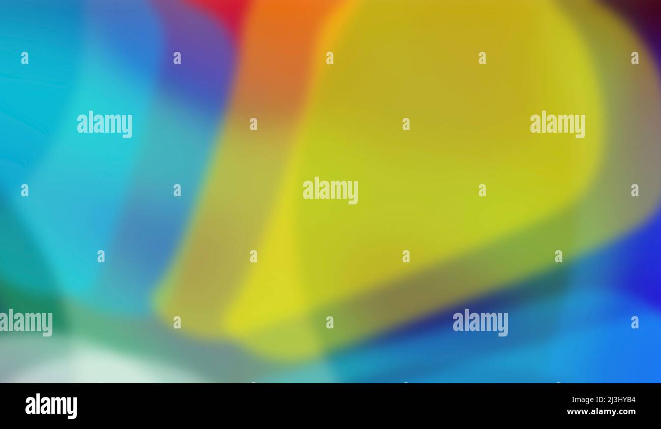 Multi colorful abstract rainbow colored background  illustration Stock Photo