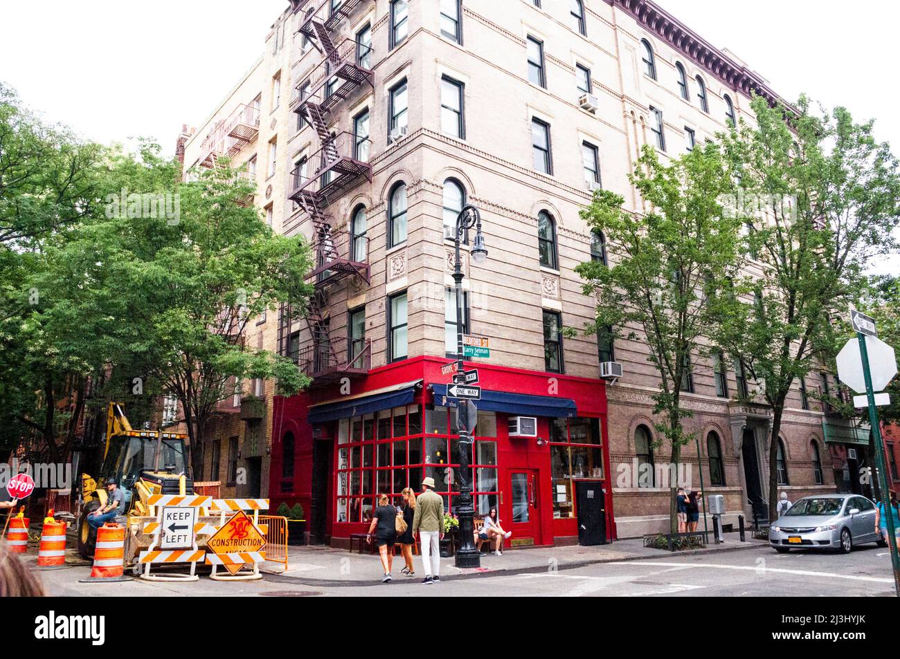 Friends Building NYC Watercolor 