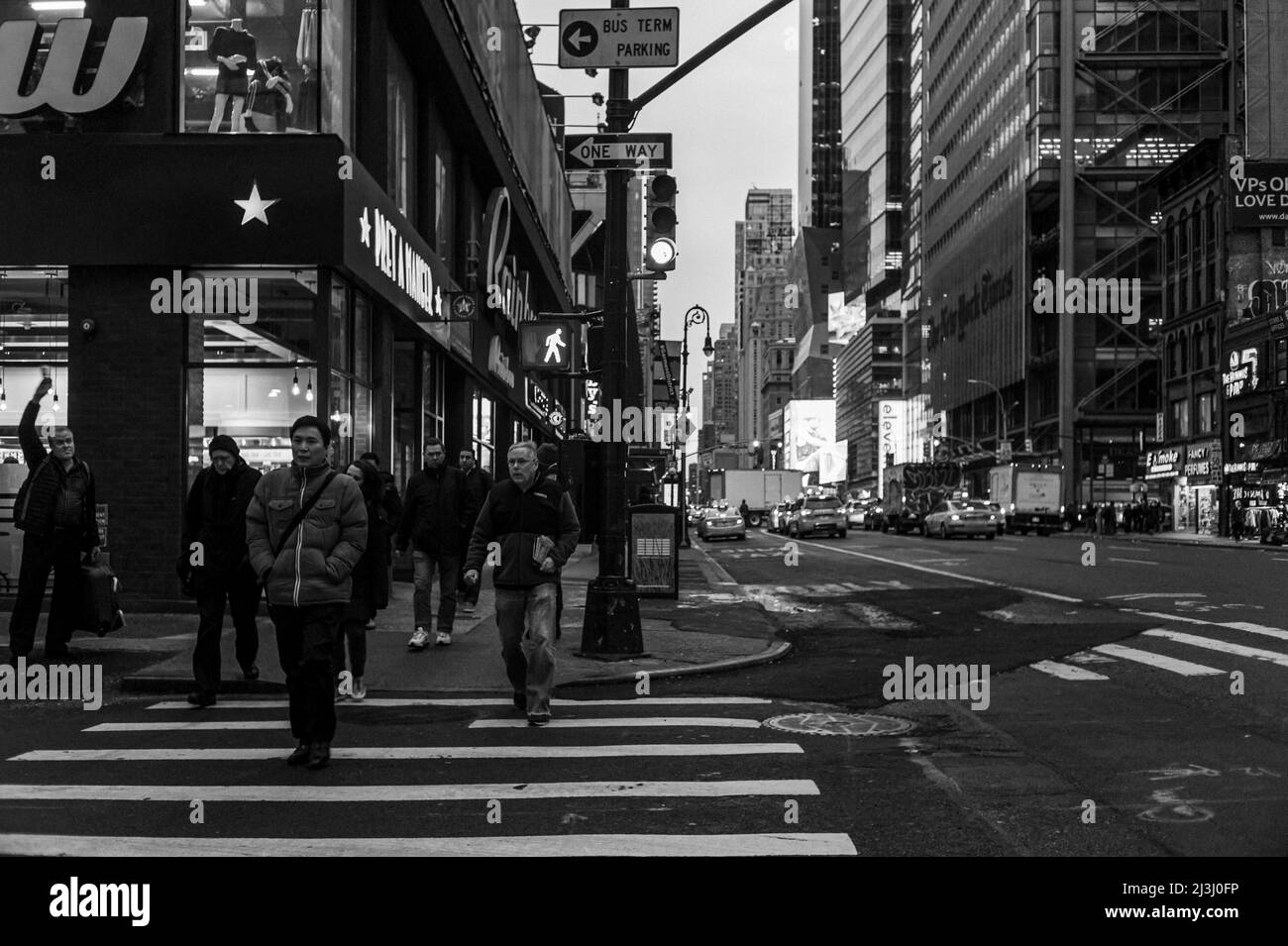 GARMENT DISTRICT, New York City, NY, USA, Street Scene in Manhattan
