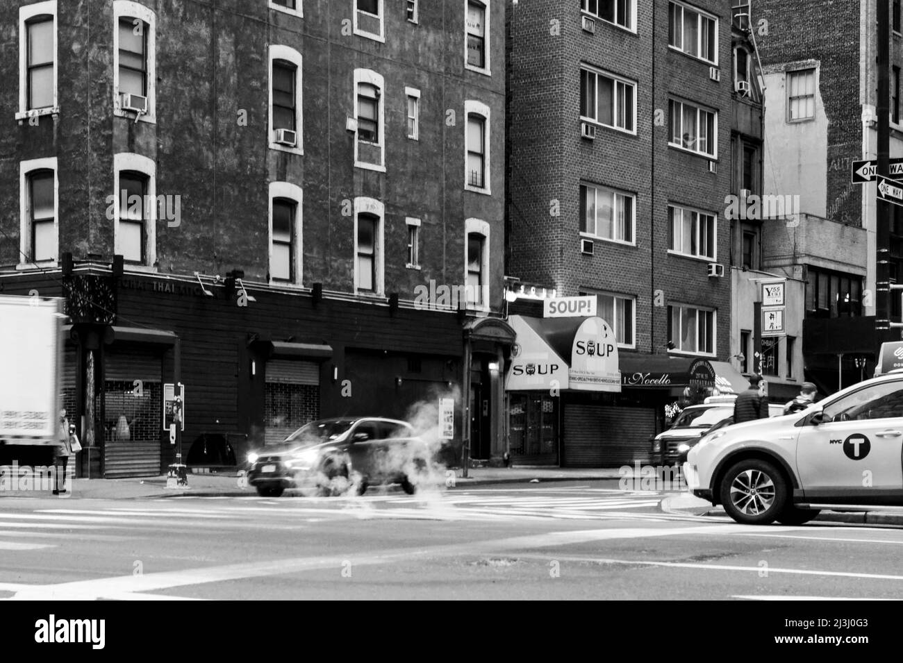 Midtown West, New York City, NY, USA, Street Scene in Manhattan Stock Photo