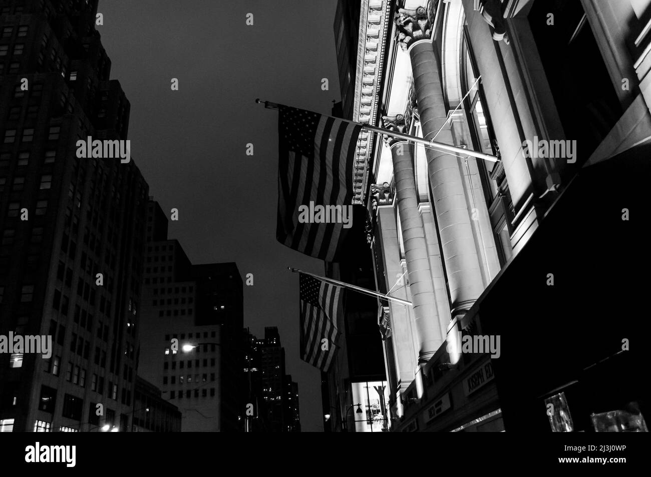 MURRAY HILL, New York City, NY, USA, American Flag Stock Photo Alamy