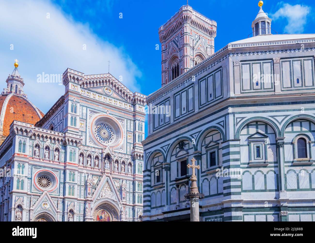 Duomo Santa Maria del Fiore, Florence, Tuscany, Italy, Europe Stock Photo