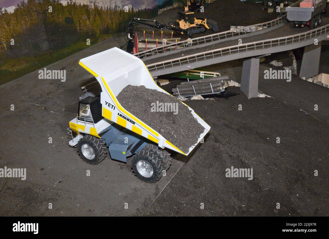 Model making hobby, own construction, no commercial model Stock Photo