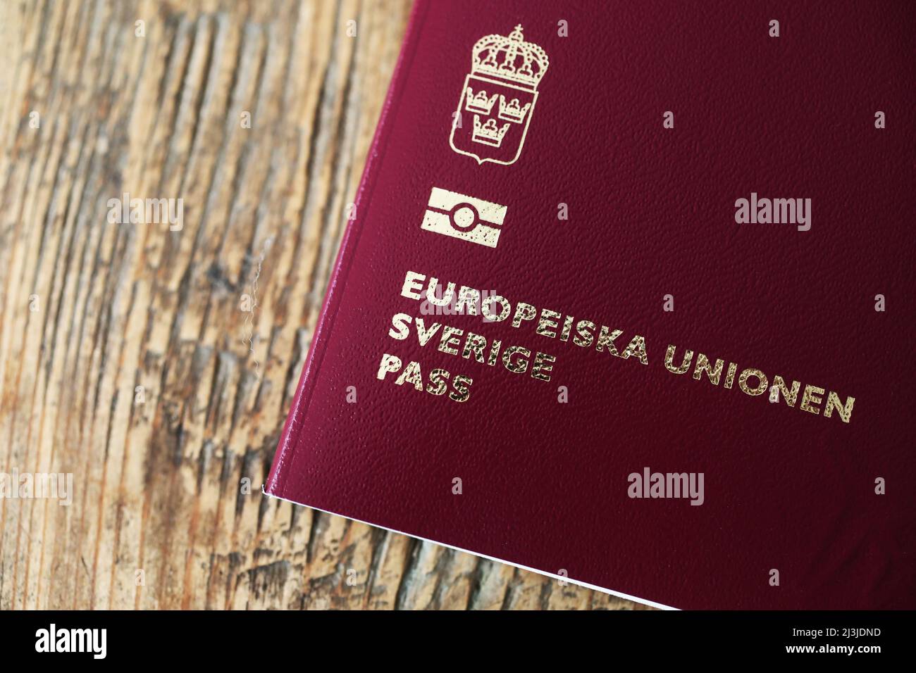 A Swedish passport Stock Photo Alamy