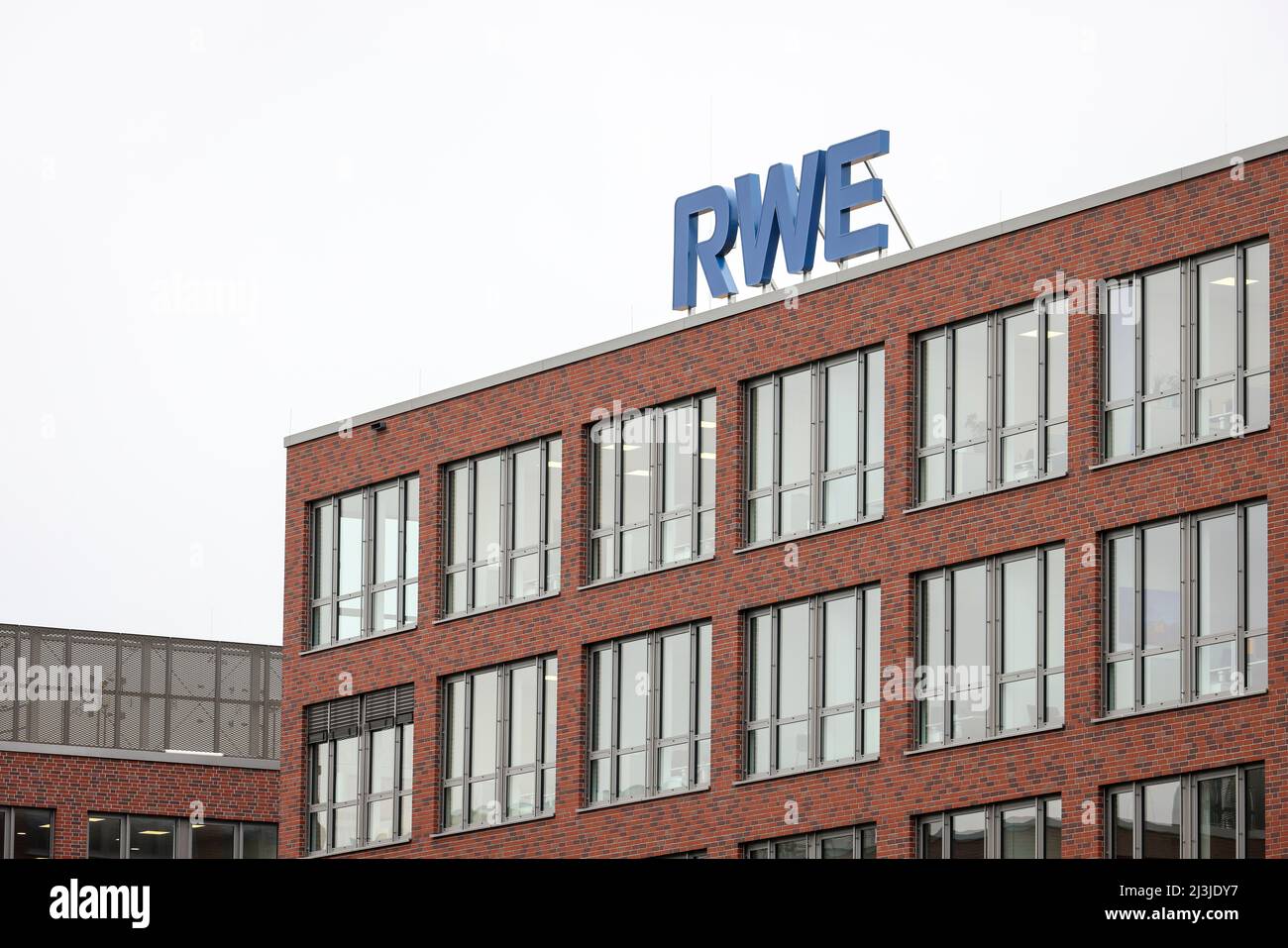 RWE Headquarters, Essen, North Rhine-Westphalia, Germany, Europe Stock Photo
