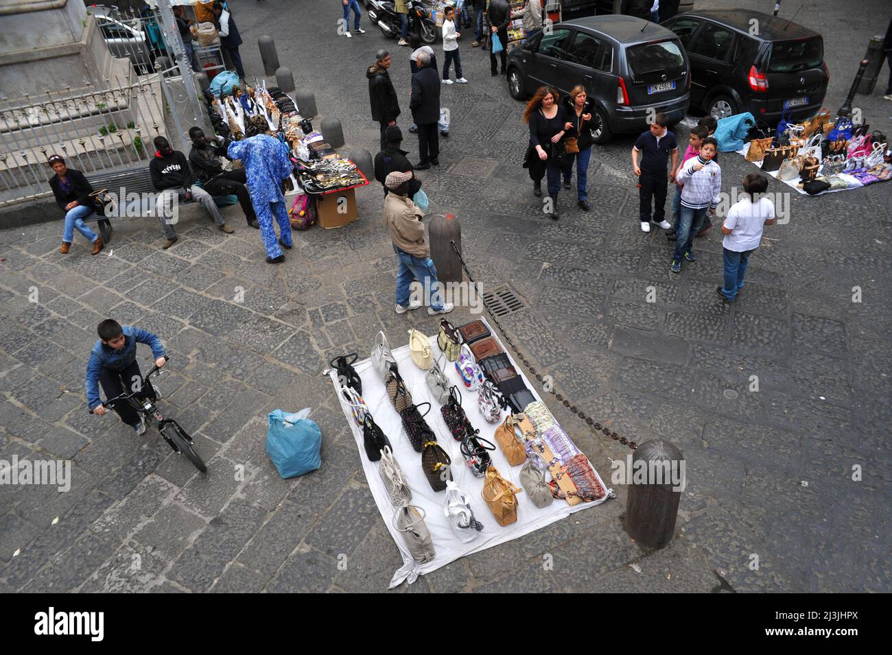 Naples, Italy 18/04/2010: Via dei Tribunali. ©Andrea Sabbadini Stock Photo
