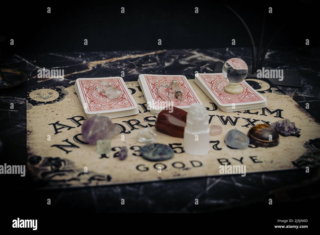 Skull satanic ritual hi-res stock photography and images - Alamy