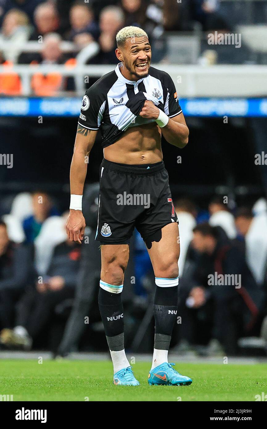 Joelinton #7 of Newcastle United during the game Stock Photo - Alamy