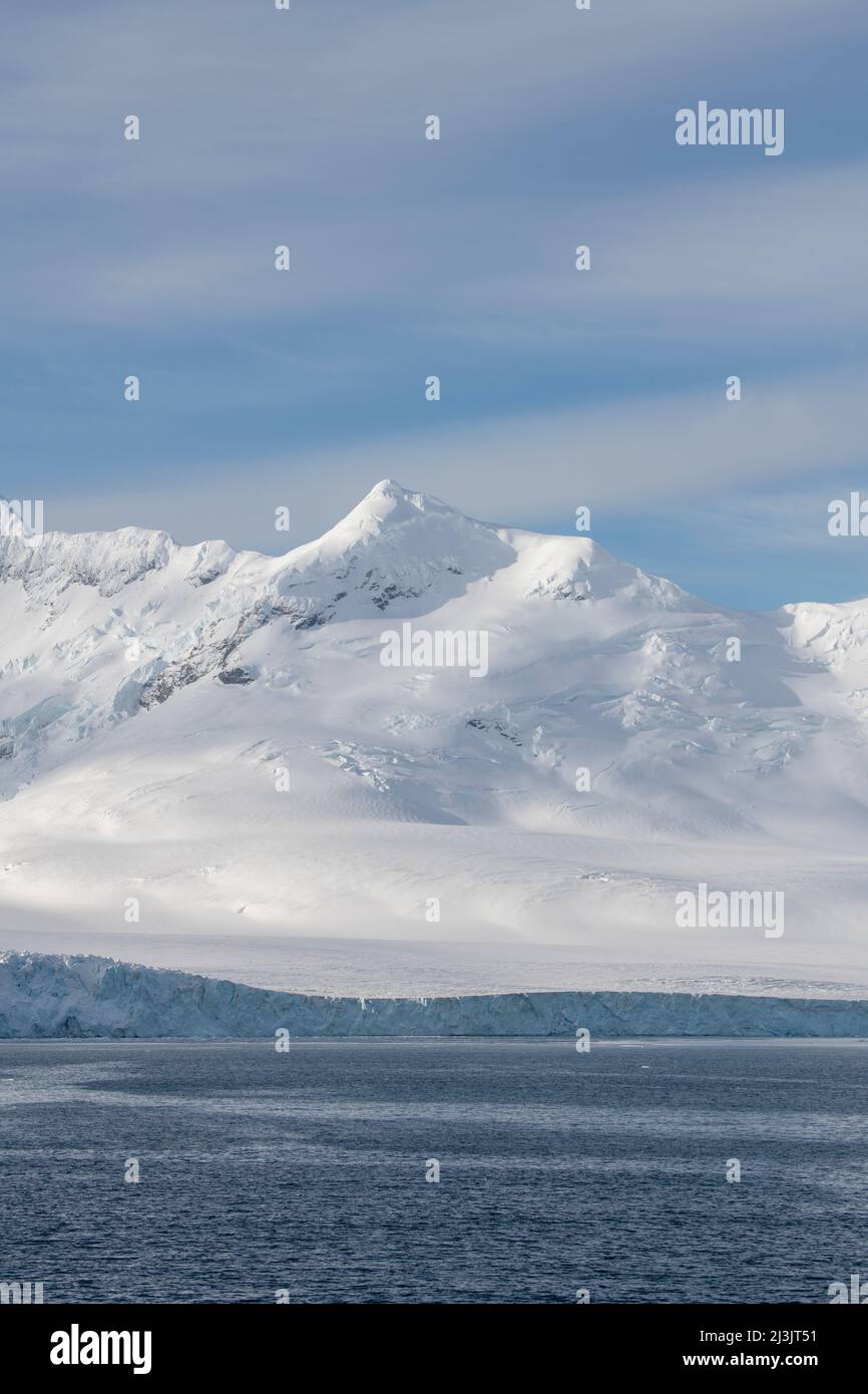 Antarctica, Southern Ocean, South Orkney Islands, Coronation Island, Sunshine Glacier, Iceberg Bay. Stock Photo