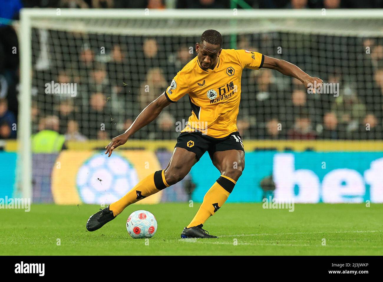 Willy Boly #15 of Wolverhampton Wanderers in action during the game ...
