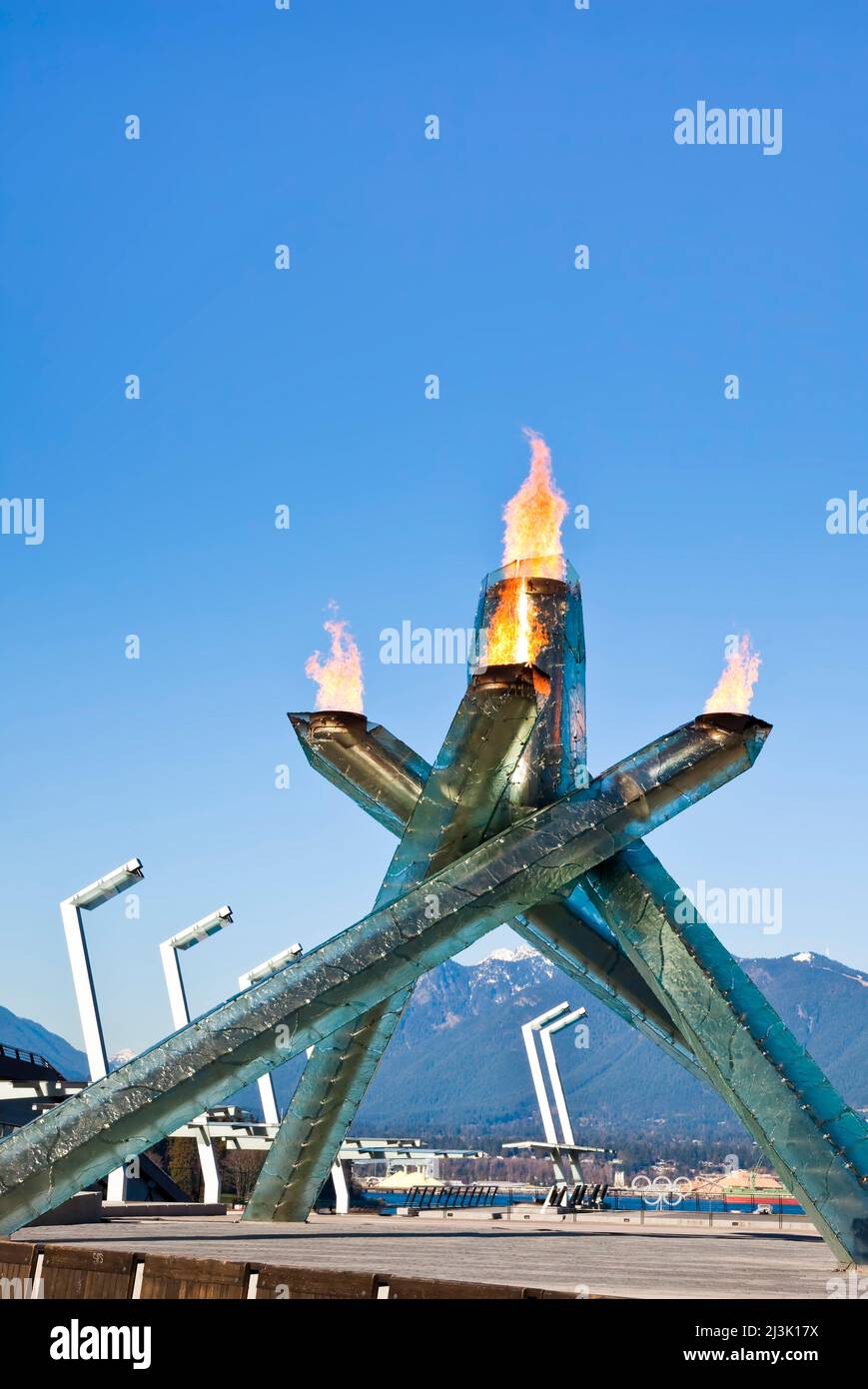 Olympic Cauldron, Vancouver Convention Centre Plaza, Vancouver, British