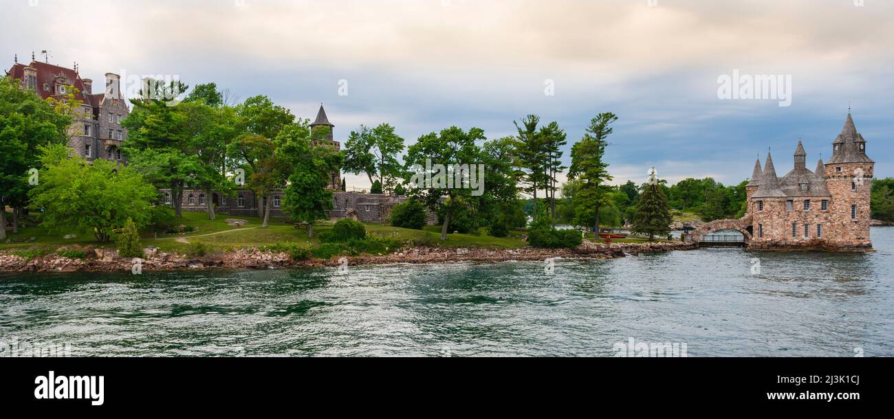 Boldt Castle -Alexandria Bay, 1000 Islands, New York Stock Photo