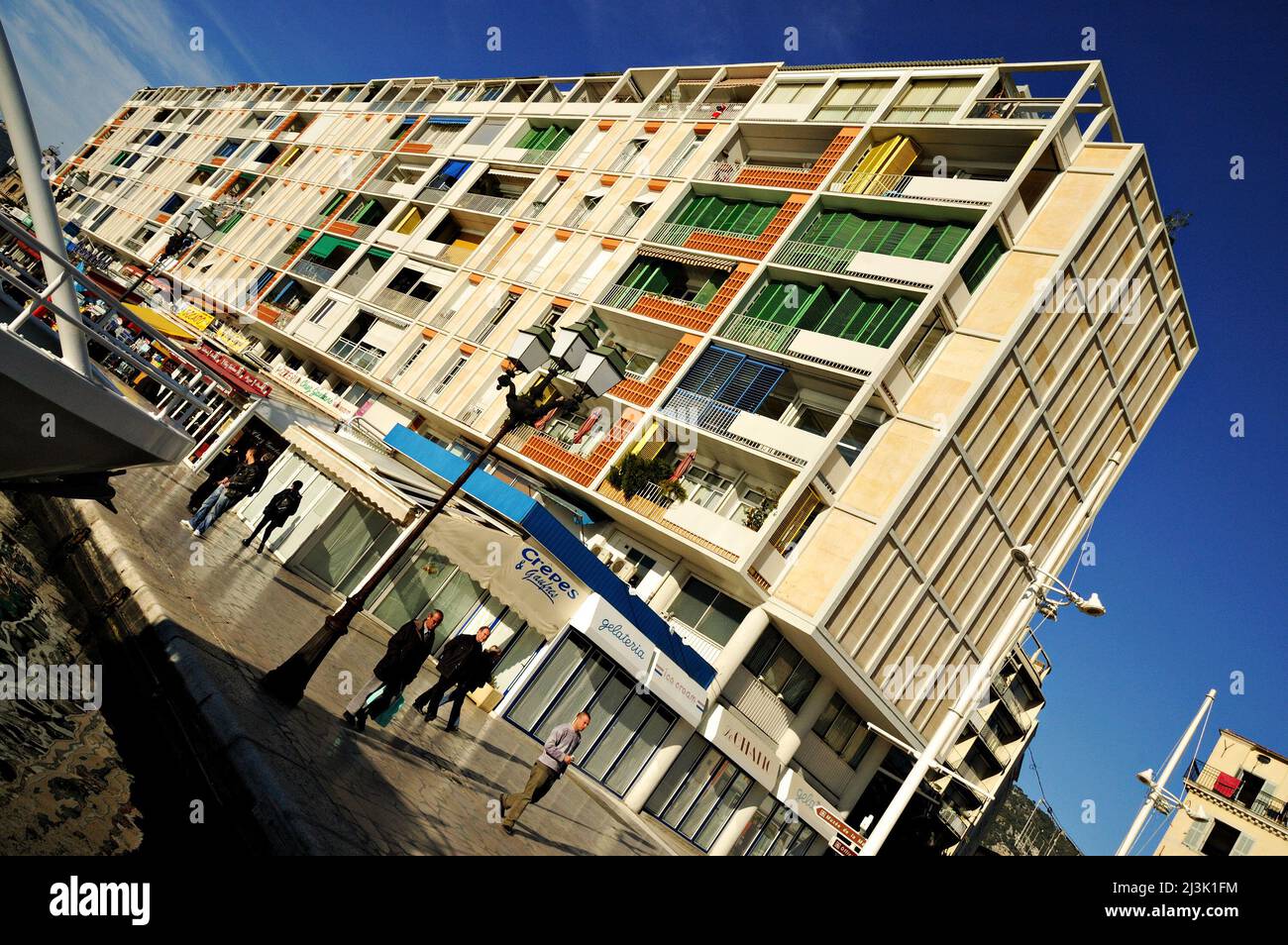 Quai de la Sinse in Toulon, Var, Provence-Alpes-Côte d'Azur, France Stock Photo