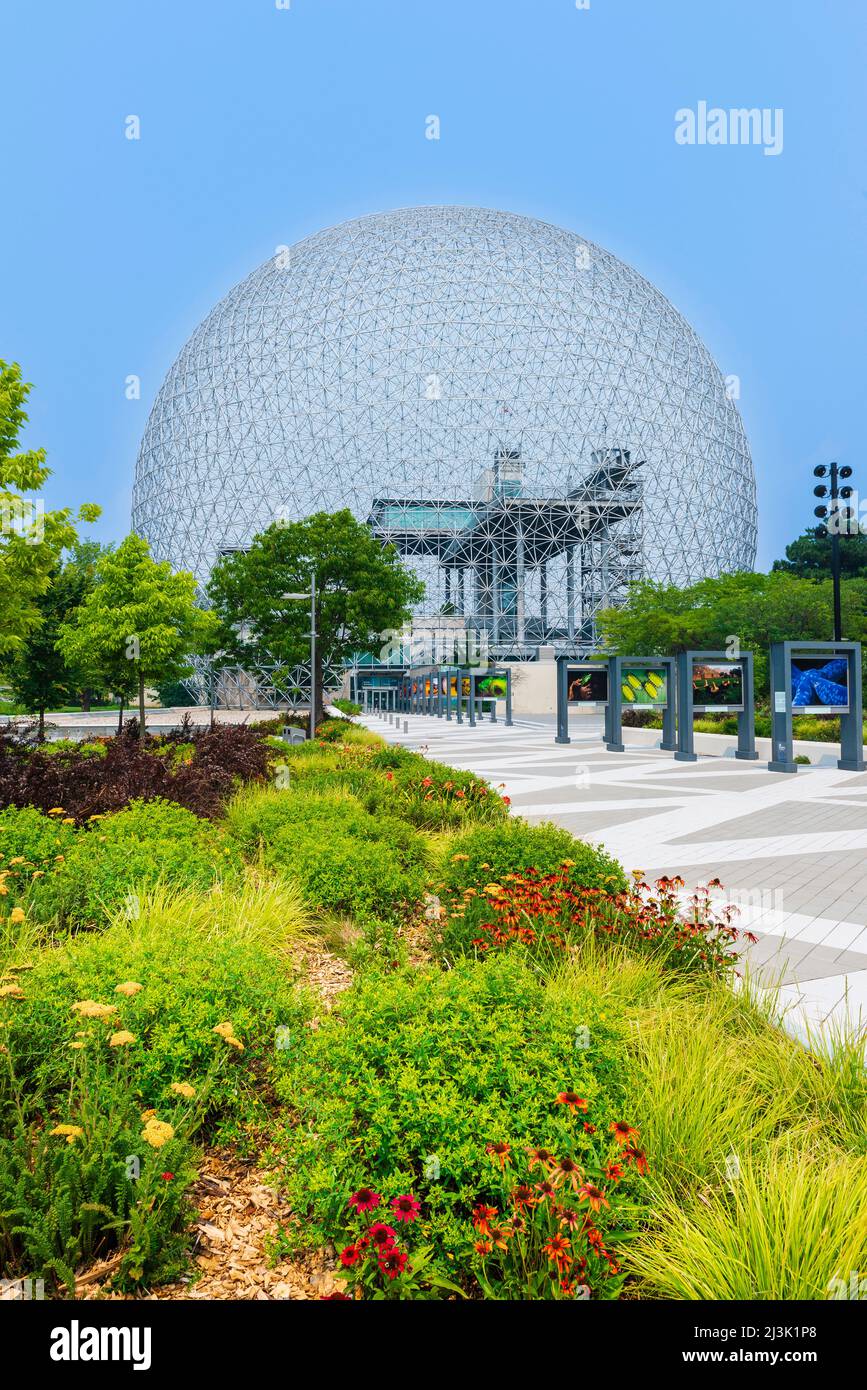 Biosphere in Montreal, a museum dedicated to the environment; Montreal ...