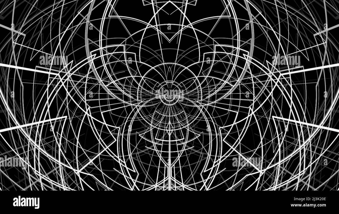 Abstract wire. Computer generated 3d render Stock Photo - Alamy