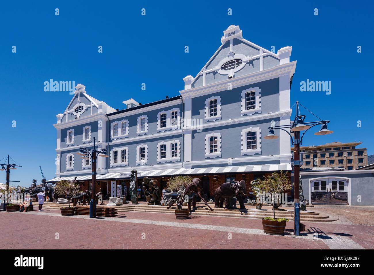 Old Port Captain's Building, Victoria and Alfred Waterfront; Cape Town, South Africa Stock Photo