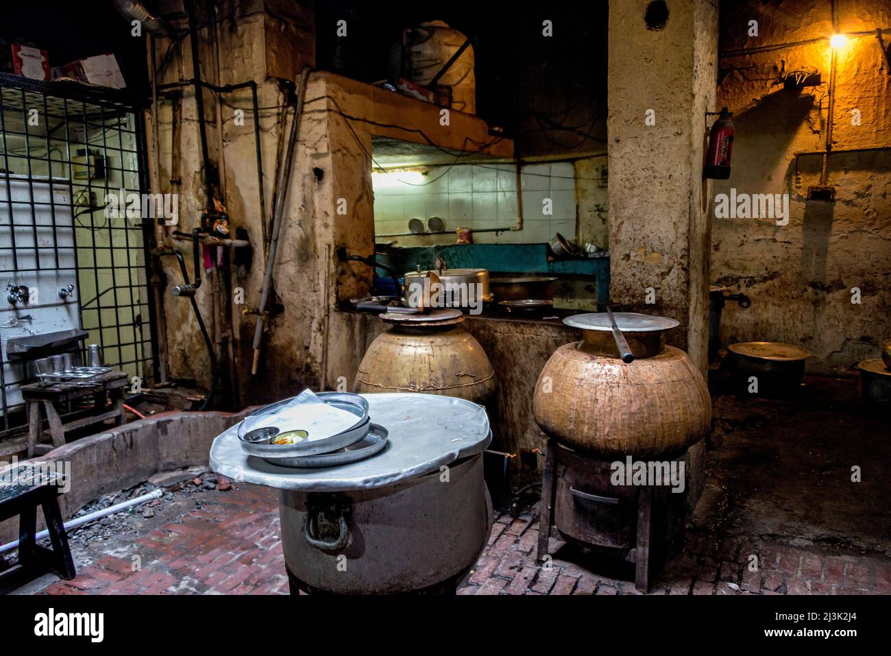 Commercial kitchen in India; Amritsar, Punjab, India Stock Photo Alamy