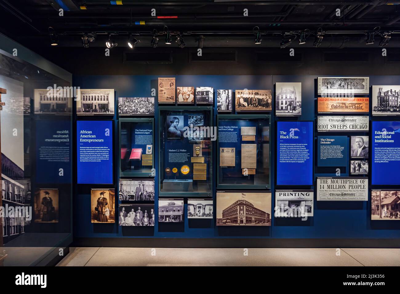 Washington DC, APR 1 2022 - Interior View Of The National Museum Of ...