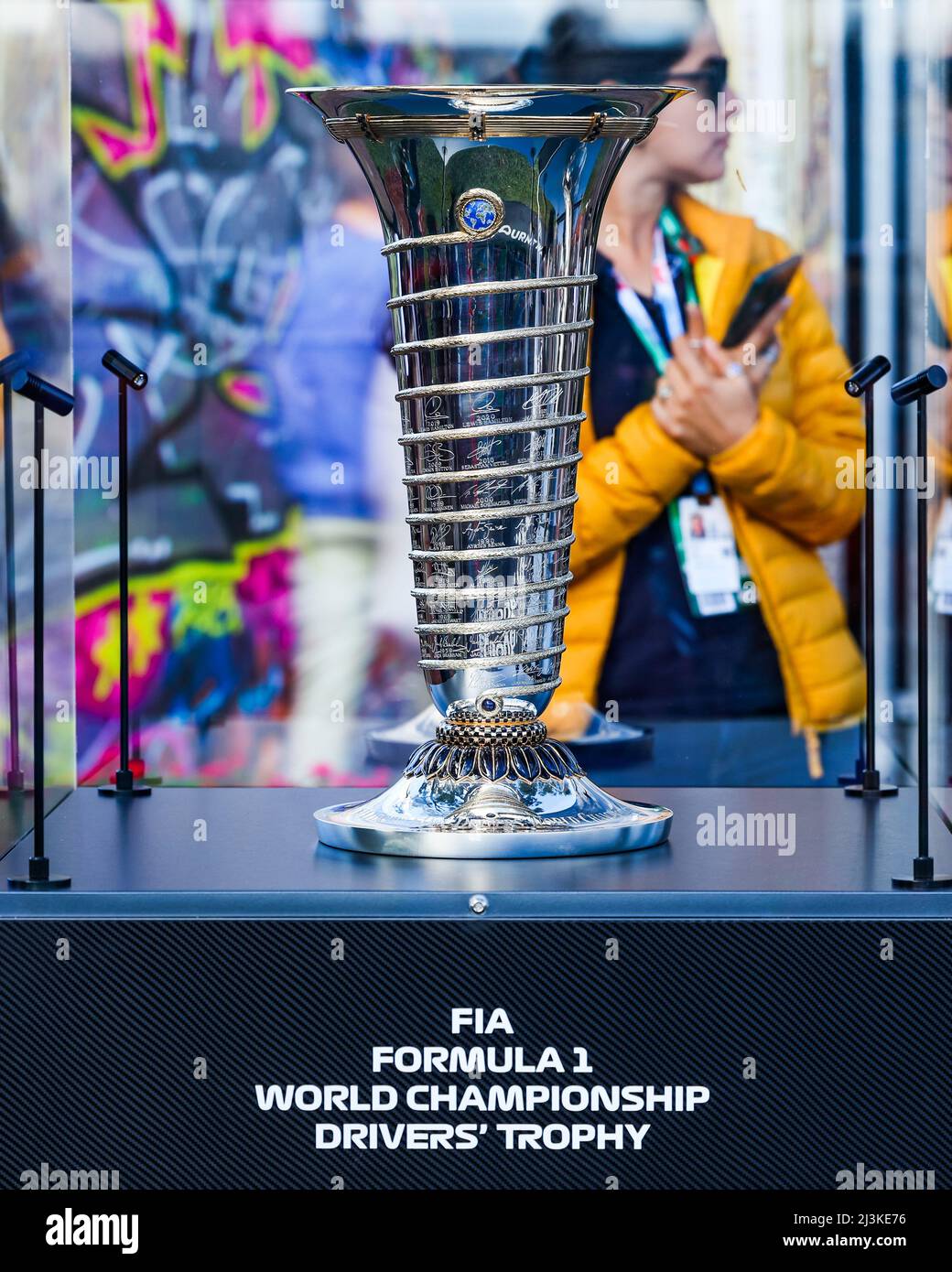 Formula 1 world championship trophy hi-res stock photography and images -  Alamy