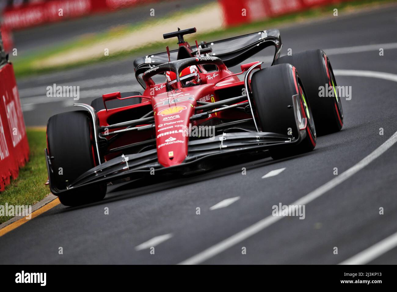 Melbourne, Australia. 09th Apr, 2022. Charles Leclerc (MON) Ferrari F1-75. Australian Grand Prix, Saturday 9th April 2022