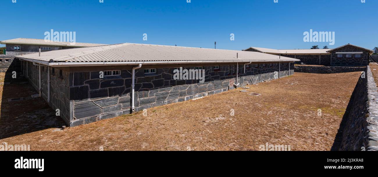 Robben Island Prison in South Africa; Robben Island, Cape Town, Western Cape, South Africa Stock Photo