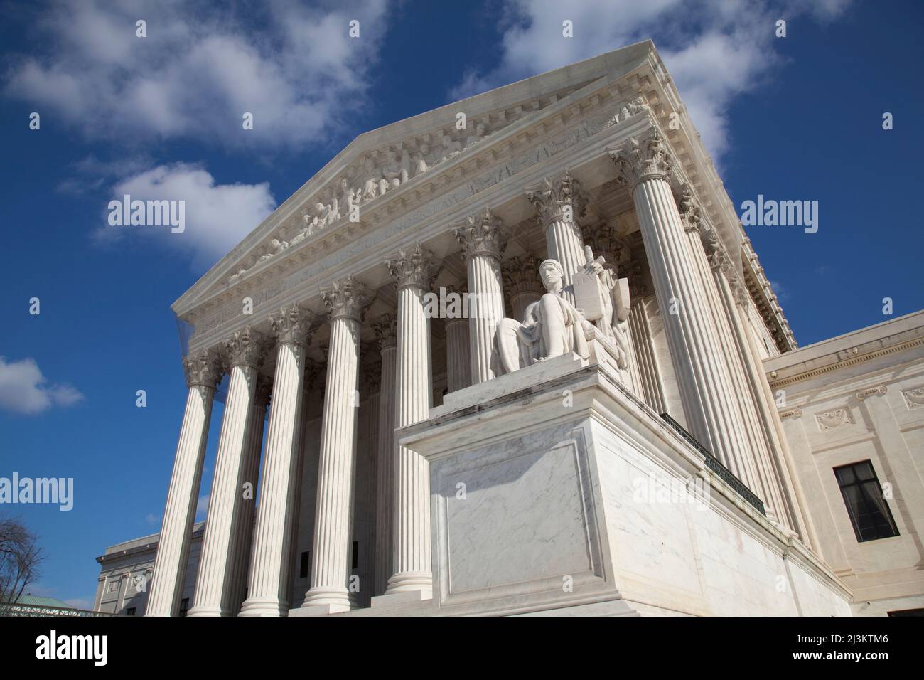 US Supreme Court building, Washington DC, USA; Washington DC, United States of America Stock Photo