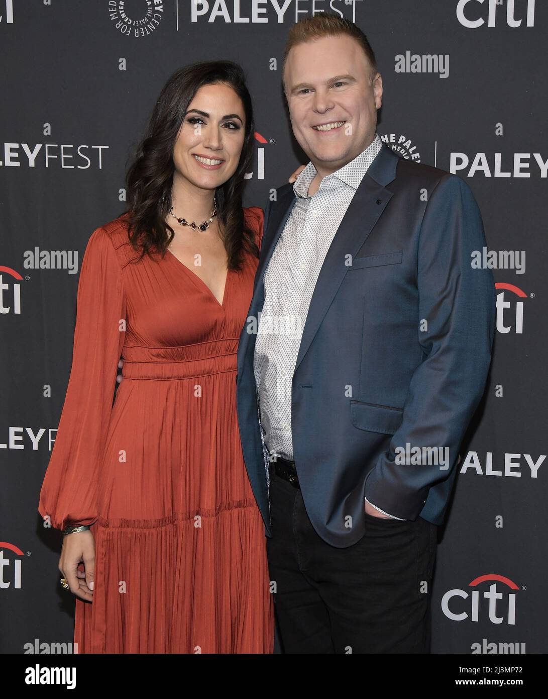 (L-R) Debbie Heald and Josh Heald at PaleyFest LA - COBRA KAI held at