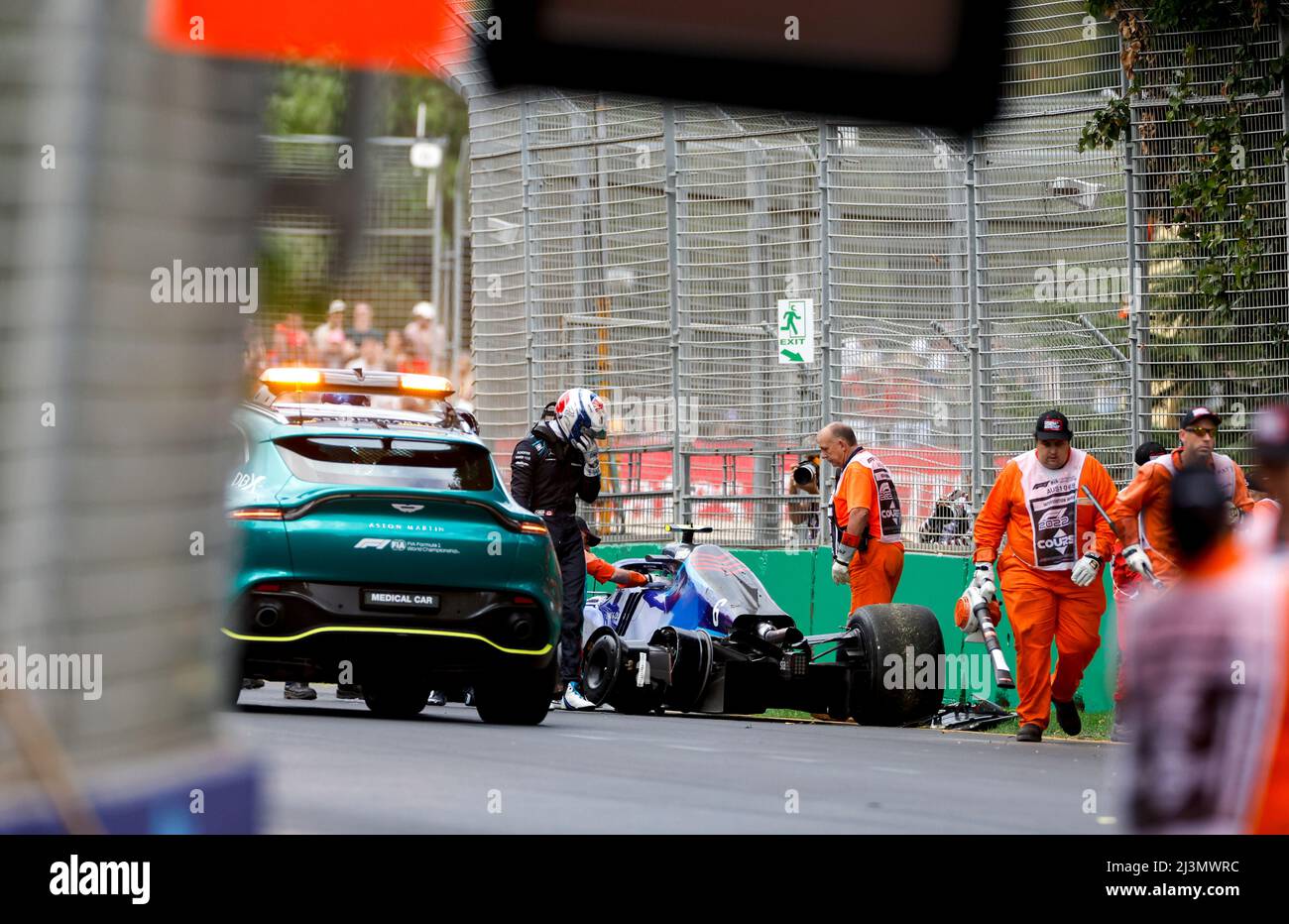 Melbourne, Australia. 9th Apr, 2022. 6 Nicholas Latifi (CAN, Williams