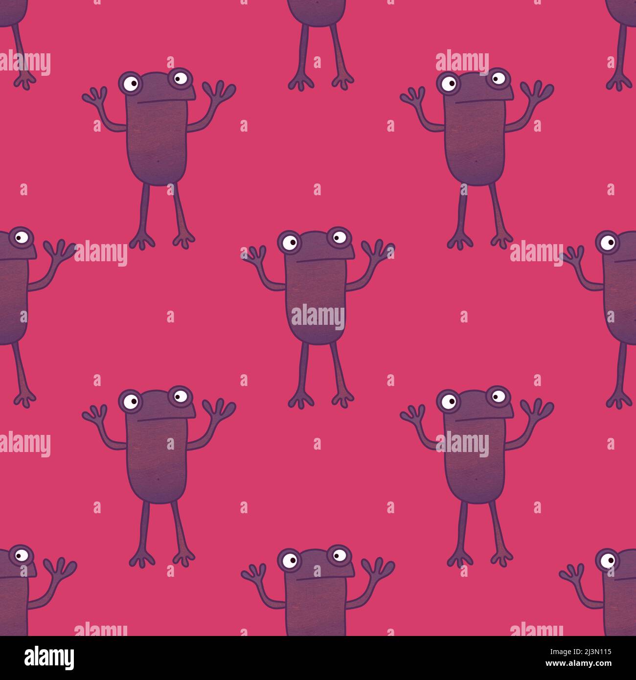 Kids seamless frogs pattern for fabrics and textiles and packaging and ...