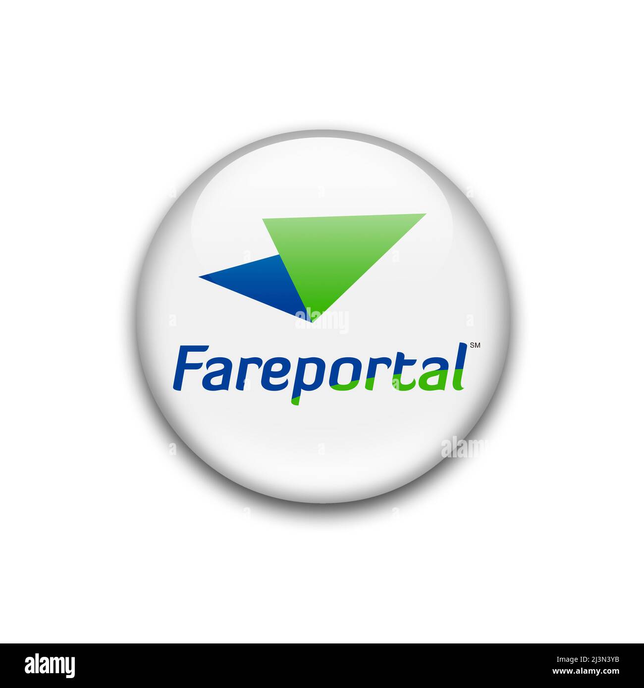 Fareportal logo Stock Photo