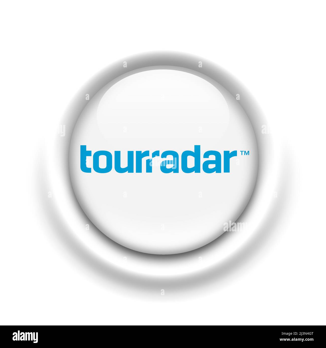 Tourradar logo Stock Photo