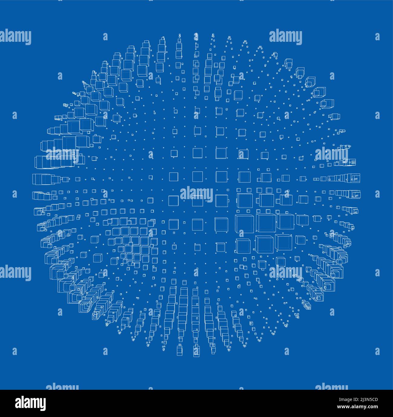 Vector abstract sphere background Stock Vector Image & Art - Alamy