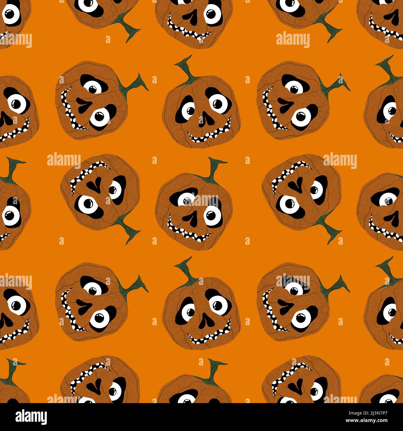 Pumpken Pattern Halloween seamless pumpkin pattern for fabrics and textiles and ...