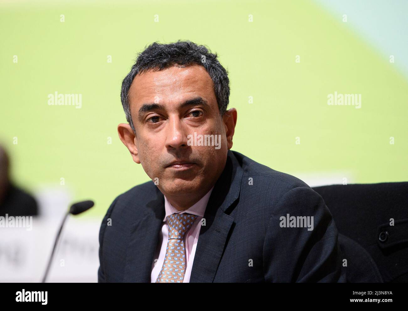 Srini GOPALAN Management Member Germany And Spokesman For The Srini Gopalan Management Member Germany And Spokesman For The Management Of Telekom Germany Gmbh Annual General Meeting Of Deutsche Telekom Ag On April 7th 2022 In Bonn Germany 2J3N8YA