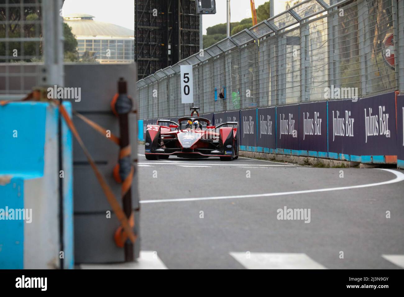 EUR City Circuit, Rome, Italy, April 09, 2022, Sebastian Buemi - Rome E ...