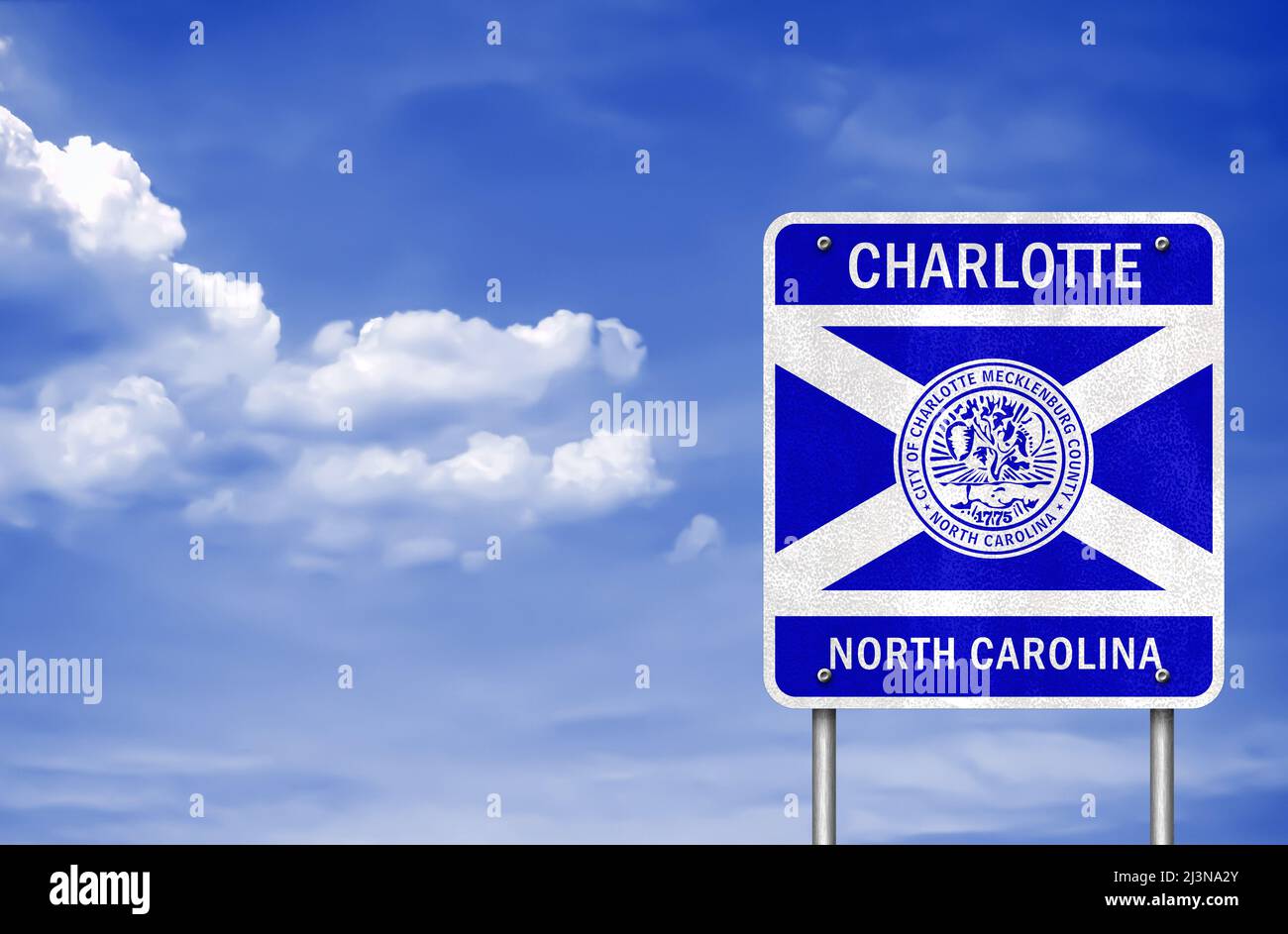 to Charlotte in North Carolina Stock Photo Alamy