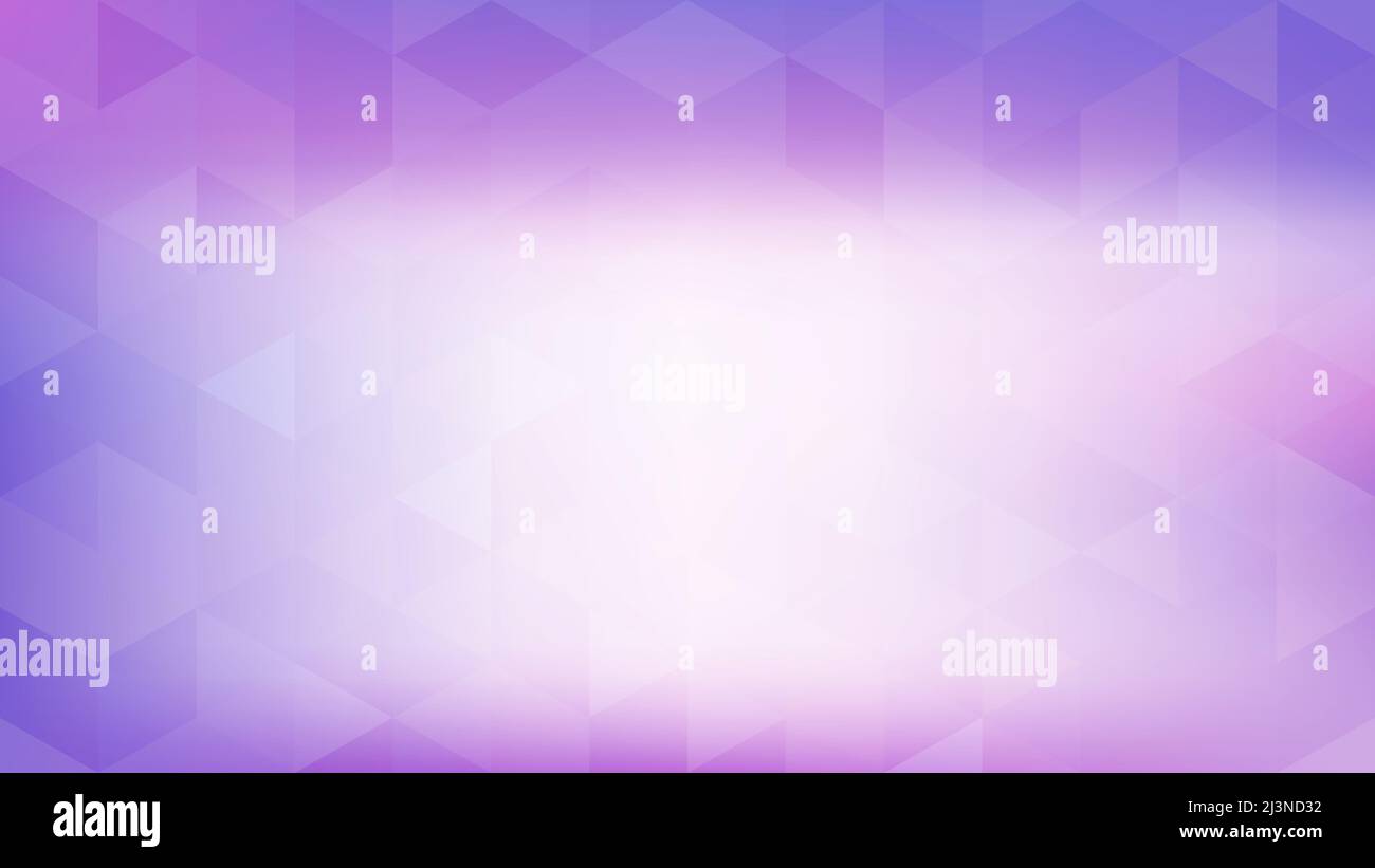 Abstract dull lavender background textured by triangles with light spot. Graphic pattern Stock Photo
