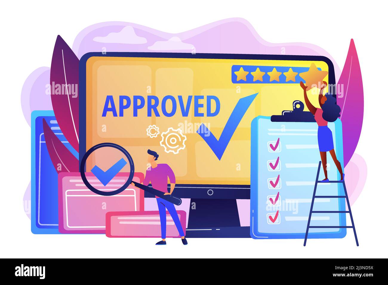 Approval mark. Product advantage. Rating and reviews. Meeting