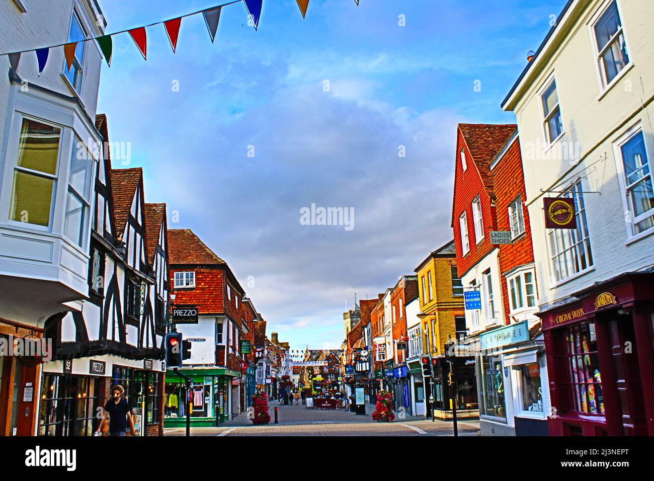 street-view-of-salisbury-city-a-cathedral-city-in-wiltshire-england